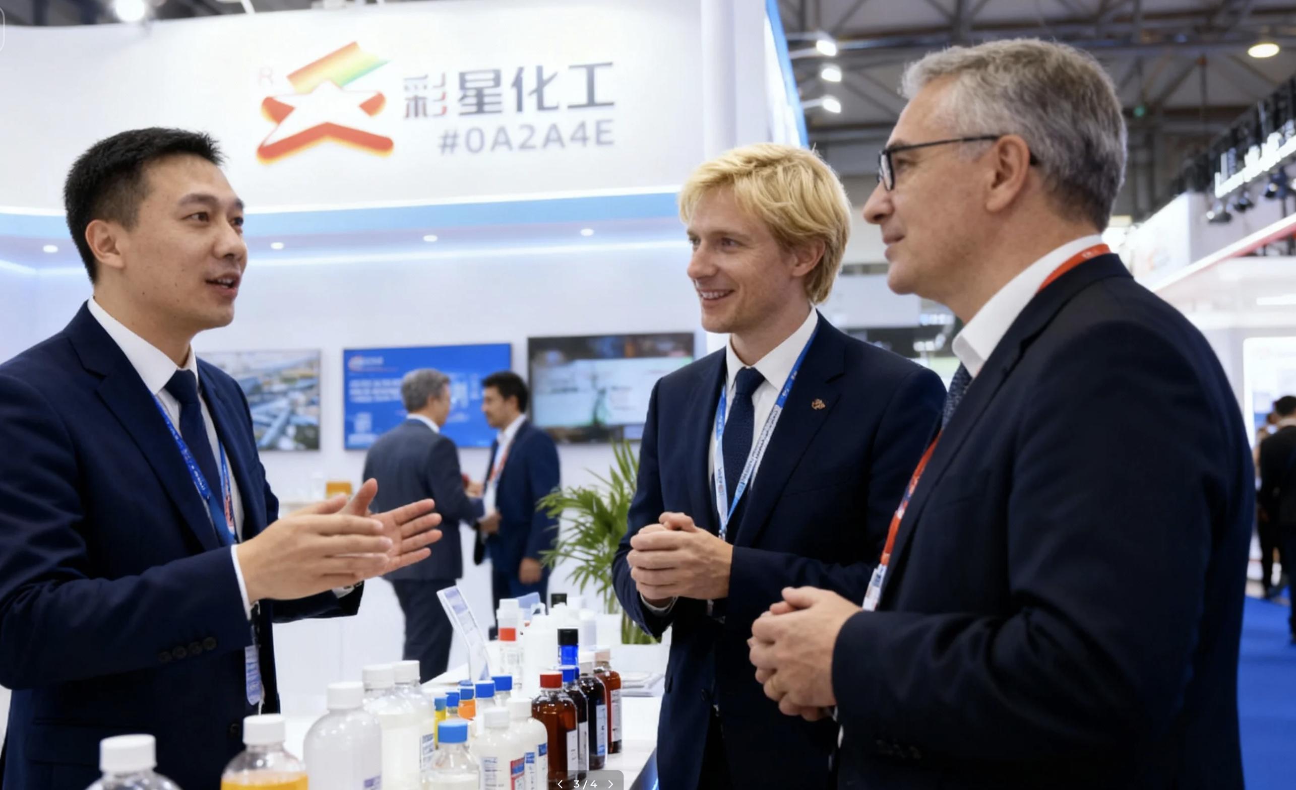 彩星化工汉诺威工业博览会现场