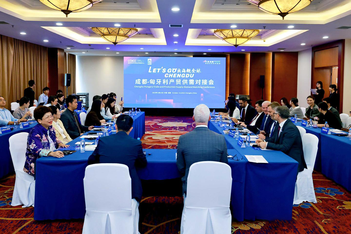 中匈企业一对一洽谈